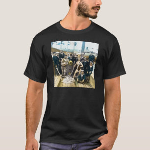 T-shirt Plongeur vintage de masque de l'exposition 1891