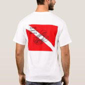 T-shirt Plongeurs d'Atlantique nord (Dos)