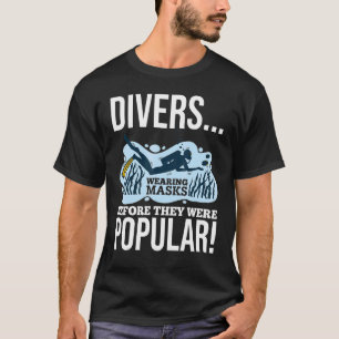 T-shirt Plongeurs en scaphandre autonome faisant de la plo