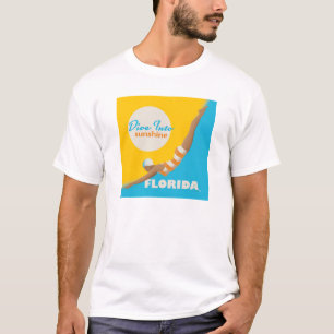 T-shirt Plongez Dans Le Soleil Floride