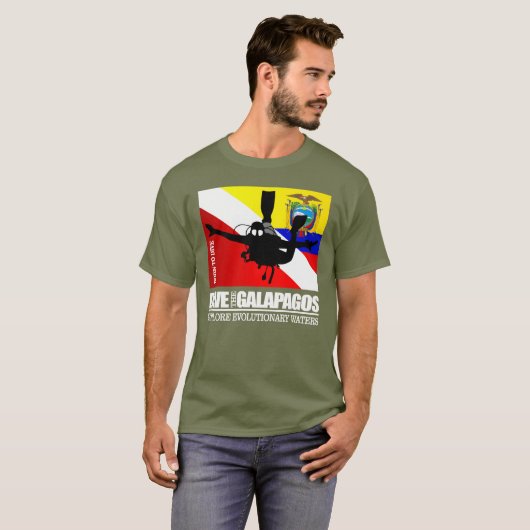 T-shirt Plongez Dans Les Galapagos DF2 (Devant entier)