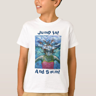 T-shirt Plongez et nagez sous l'eau