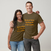 T-shirt Plongez-moi en miel et jetez-moi aux lesbiennes (Unisexe)