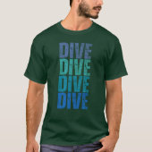 T-SHIRT PLONGEZ PLONGEZ (Devant)