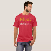 T-shirt Plongez Votre Passion De Lecture fille (Devant entier)