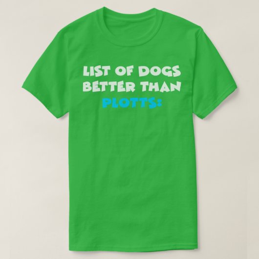 T-shirt Plott 1 (Design devant)