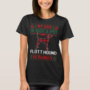T-shirt Plott Hound Chien Correspondant Pajama Famille Vil