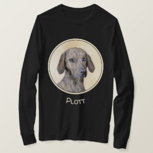 T-shirt Plott Peinture - Cute Original Chien Art