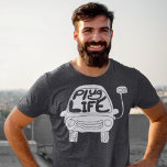 T-shirt Plug Life Cute White Electric<br><div class="desc">Do you routinely plug your electric car in to charge up ? Then you are living the plug life for sure. This cute design objets d’illustration of an electric car in white with the message "Plug Life" spelled out on the windshield. Makes a great venin pour les véhicules électriques.</div>