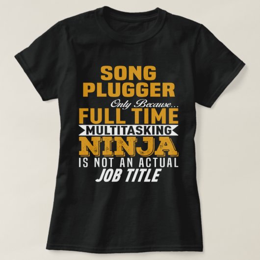 T-shirt Plugger (Design devant)
