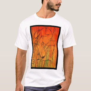 T-shirt Pluie créole jaune