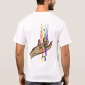 T-shirt Pluie curative d'arc-en-ciel (Dos)