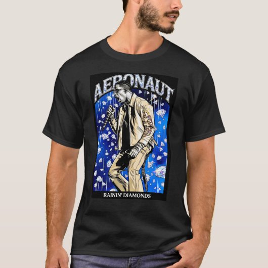 T-shirt pluie_de_diamants_devant (Devant)