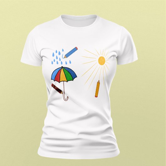 T-shirt Pluie ou éclat