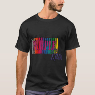 T-SHIRT PLUIE VIOLETTE