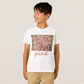 T-shirt Plum à fleurs (Devant entier)