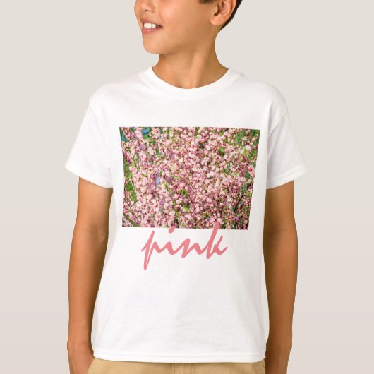T-shirt Plum à fleurs (Devant)