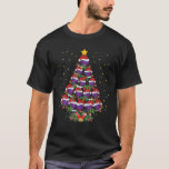 T-shirt Plum Fruit Lover Xmas Santa Hat Plum Christmas Tre<br><div class="desc">Plum Fruit Lover Xmas Santa Hat Plum Arbre de Noël</div>