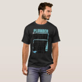 T-shirt Plumber For Men Women Pipefitter Pipe Plumber 2 (Devant entier)