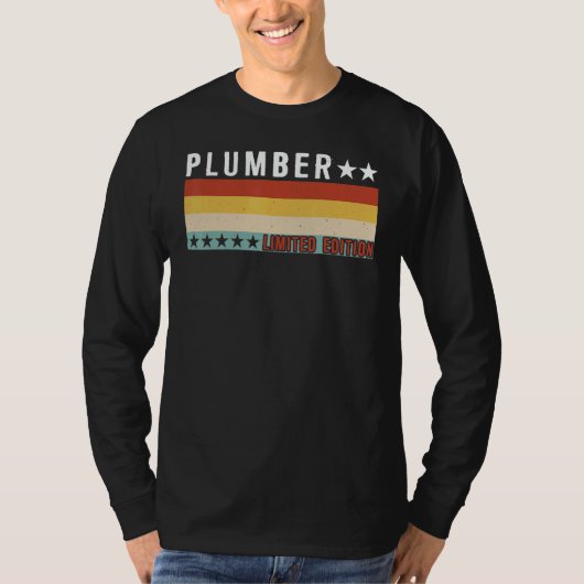 T-shirt Plumber Job Title Profession Worker Appreciation I (Devant)