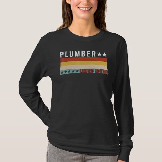 T-shirt Plumber Job Title Profession Worker Appreciation I (Devant)