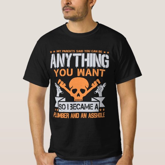T-shirt Plumber poison Idea Plumber (Devant)