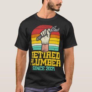 T-shirt Plumber retraité 2021