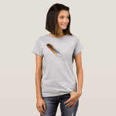 T-shirt Plume de Buse à queue rousse (Devant entier)
