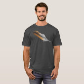T-shirt Plume de Buse à queue rousse (Devant entier)