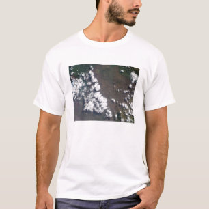 T-shirt Plume monte du volcan Nyiragongo en RDC