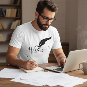 T-shirt Plume personnalisée