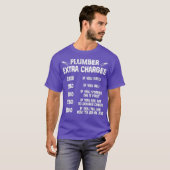 T-shirt plumer extra charges (Devant entier)