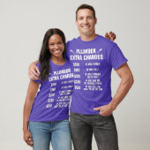 T-shirt plumer extra charges (Unisexe)