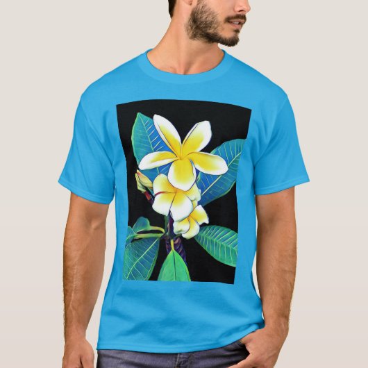 T-shirt Plumeria (Devant)