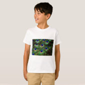 T-shirt Plumes de paon (Devant entier)