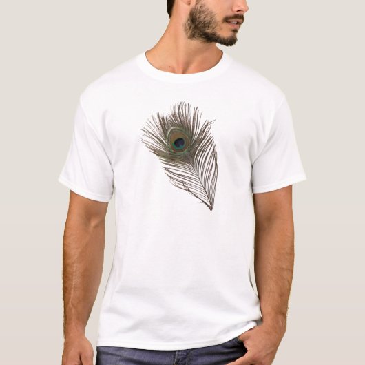 T-shirt Plumes de paon (Devant)