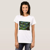 T-shirt Plumes de paon (Devant entier)