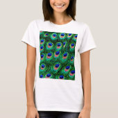 T-shirt Plumes de paon_ (Devant)