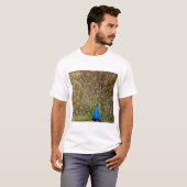 T-shirt Plumes de queue de paon (Devant entier)