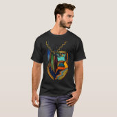 T-shirt Plumes et esprit de pot (Devant entier)