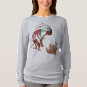 T-shirt Plumes et Kokopelli Sud-Ouest (Devant)