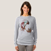 T-shirt Plumes et Kokopelli Sud-Ouest (Devant entier)