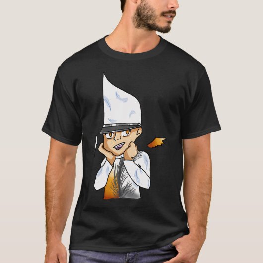 T-shirt Plumés par le feu (Devant)
