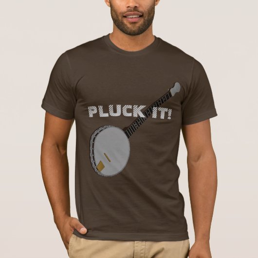 T-shirt Plumez-le banjo (Devant)