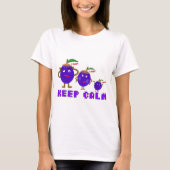 T-shirt Plums amusants (Devant)