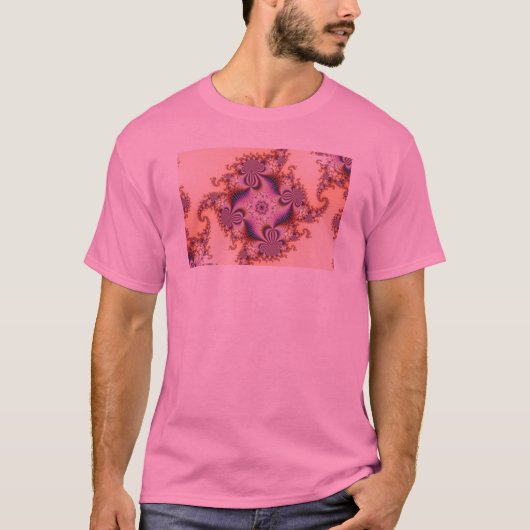 T-shirt Plums de sucre - Fractal (Devant)