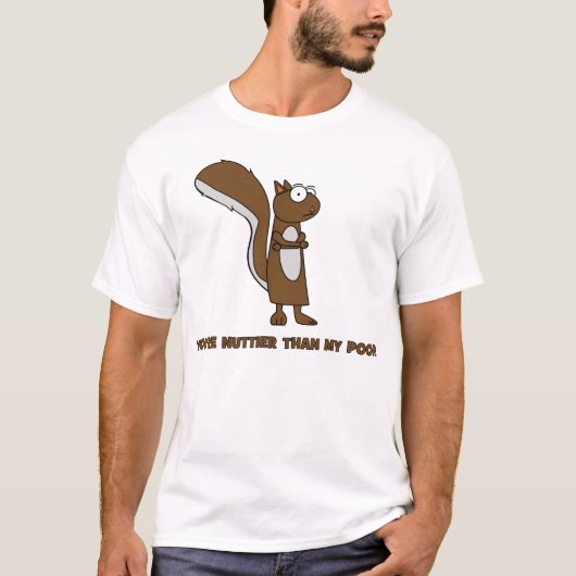 T-shirt Plus à noix que ma dunette (Devant)