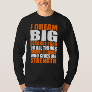 T-shirt Plus Cher Je Rêve Gros Parce Que Je Peux Faire Tou