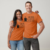 T-shirt Plus de café s'il vous plaît 2 (Unisexe)