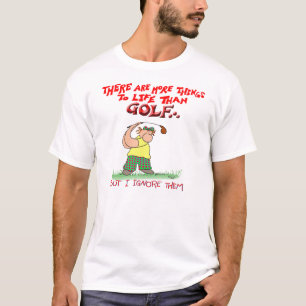 T-shirt Plus de chose-golf